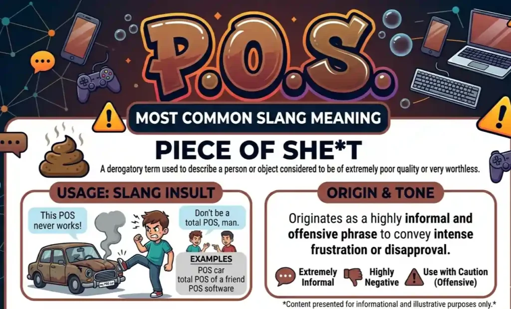 POS Meaning Slang