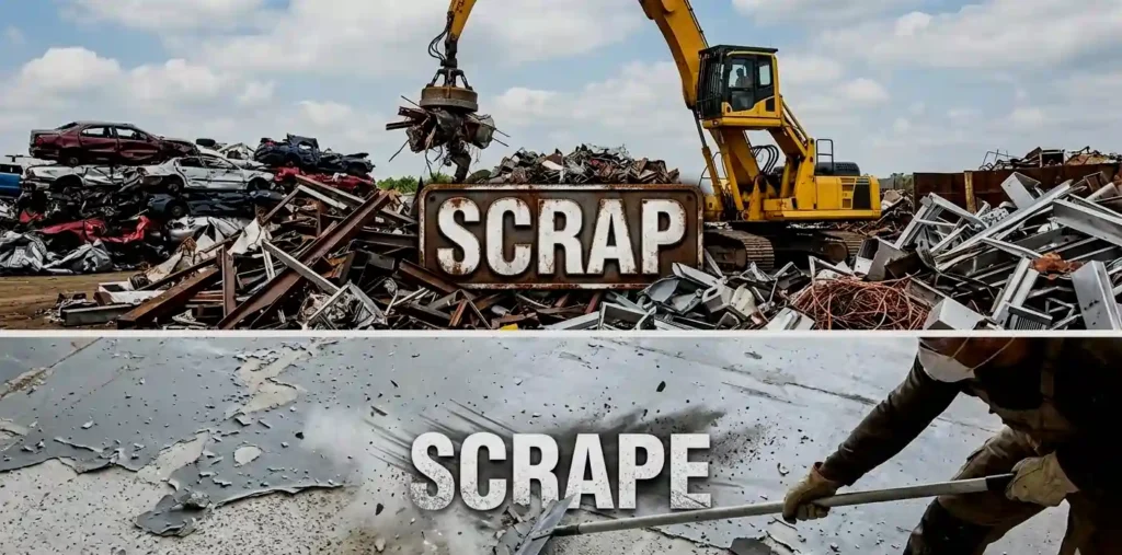 Scrap or Scrape