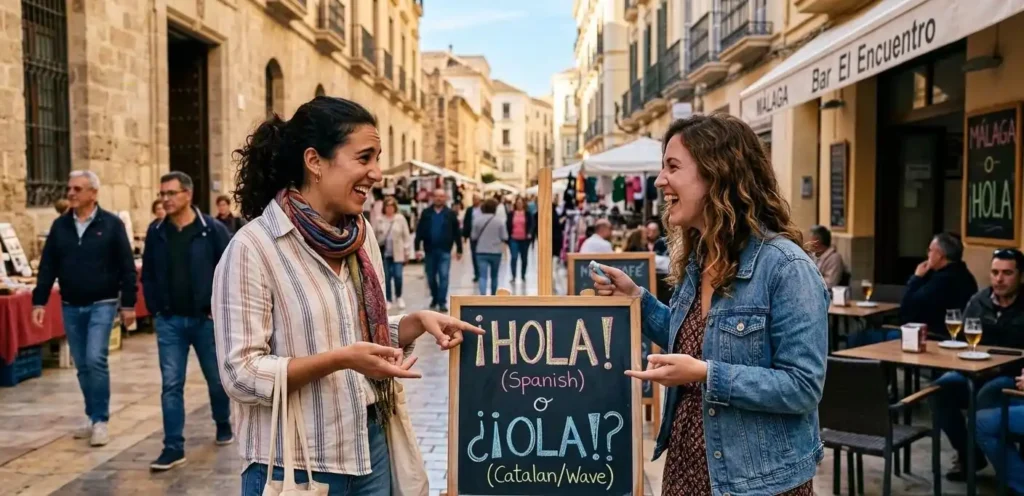  Hola or Ola,