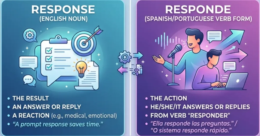 Response or Respond